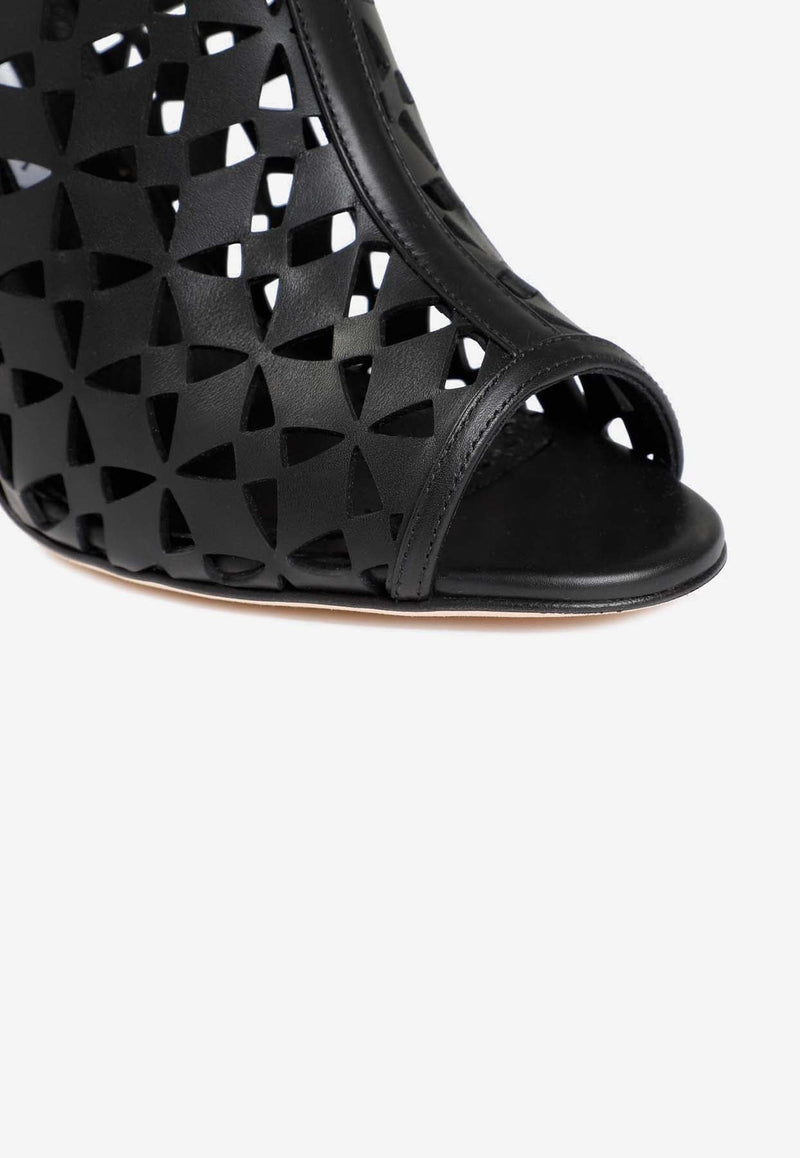 Tingah 105 Cut-Out Sandals in Calf Leather