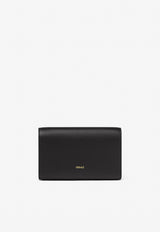 La Medusa Calf Leather Clutch