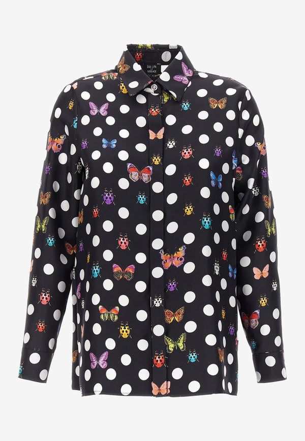 Polka Dot Printed Shirt