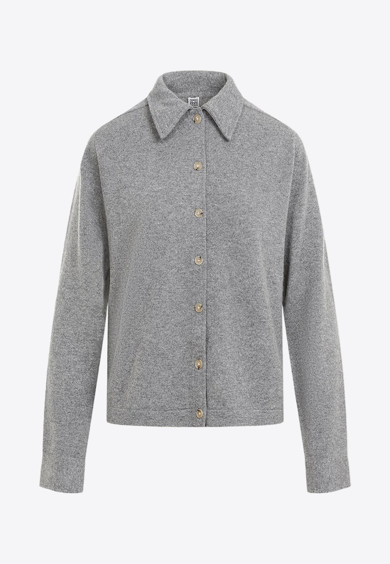 Cashmere Long-Sleeved Shirt