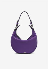 Small Repeat Hobo Leather Shoulder Bag