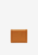 Greca Goddess Bi-Fold Wallet in Calf Leather