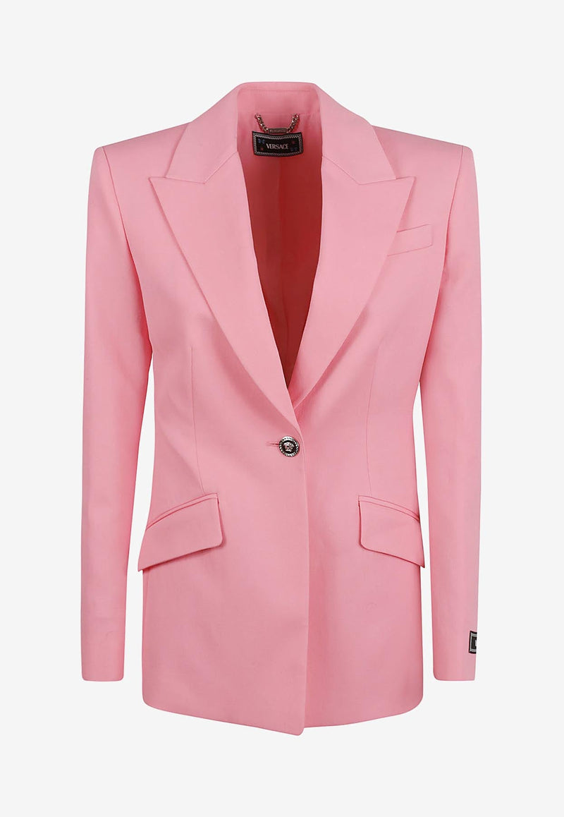 Single-Breasted Medusa Blazer