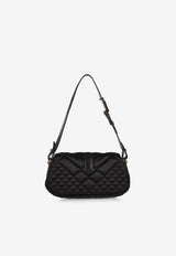 Mini Greca Goddess Quilted Satin Shoulder Bag