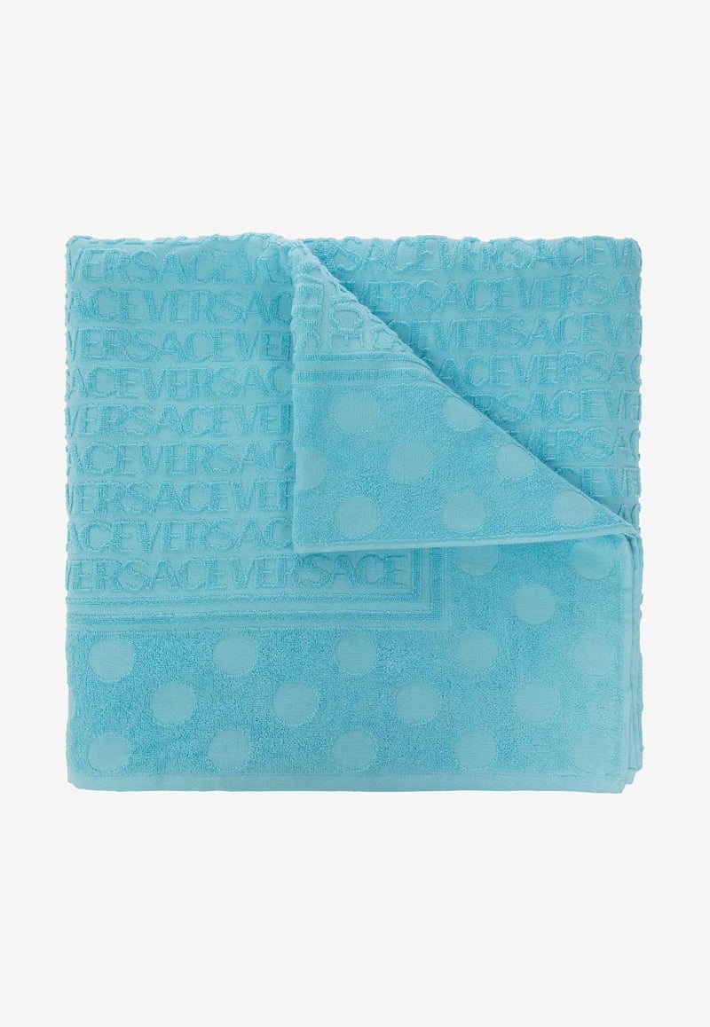 All-over Polka Dot Bath Towel