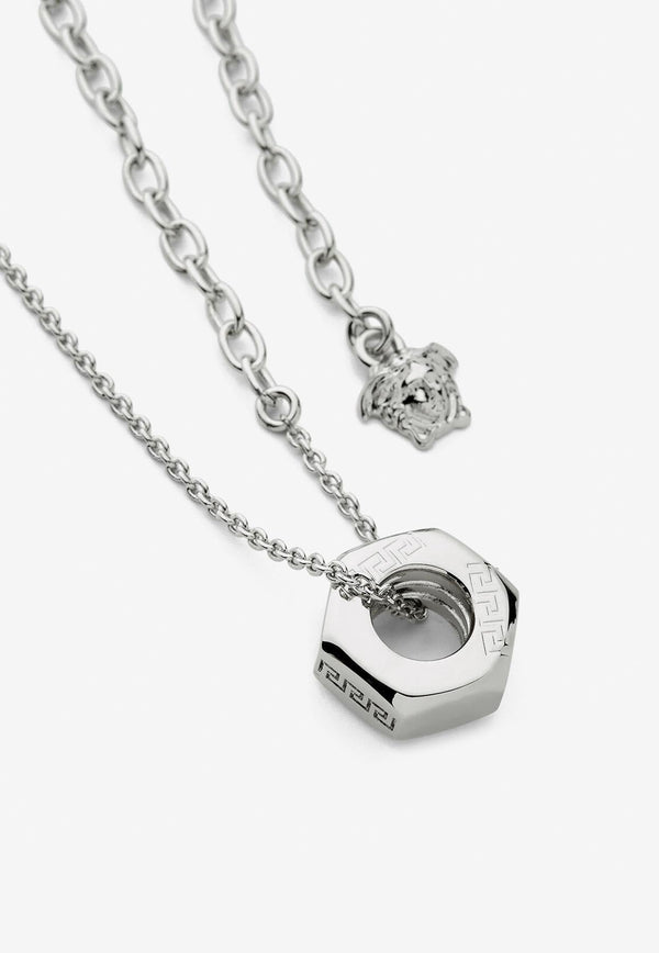 Nuts and Bolts Greca Necklace
