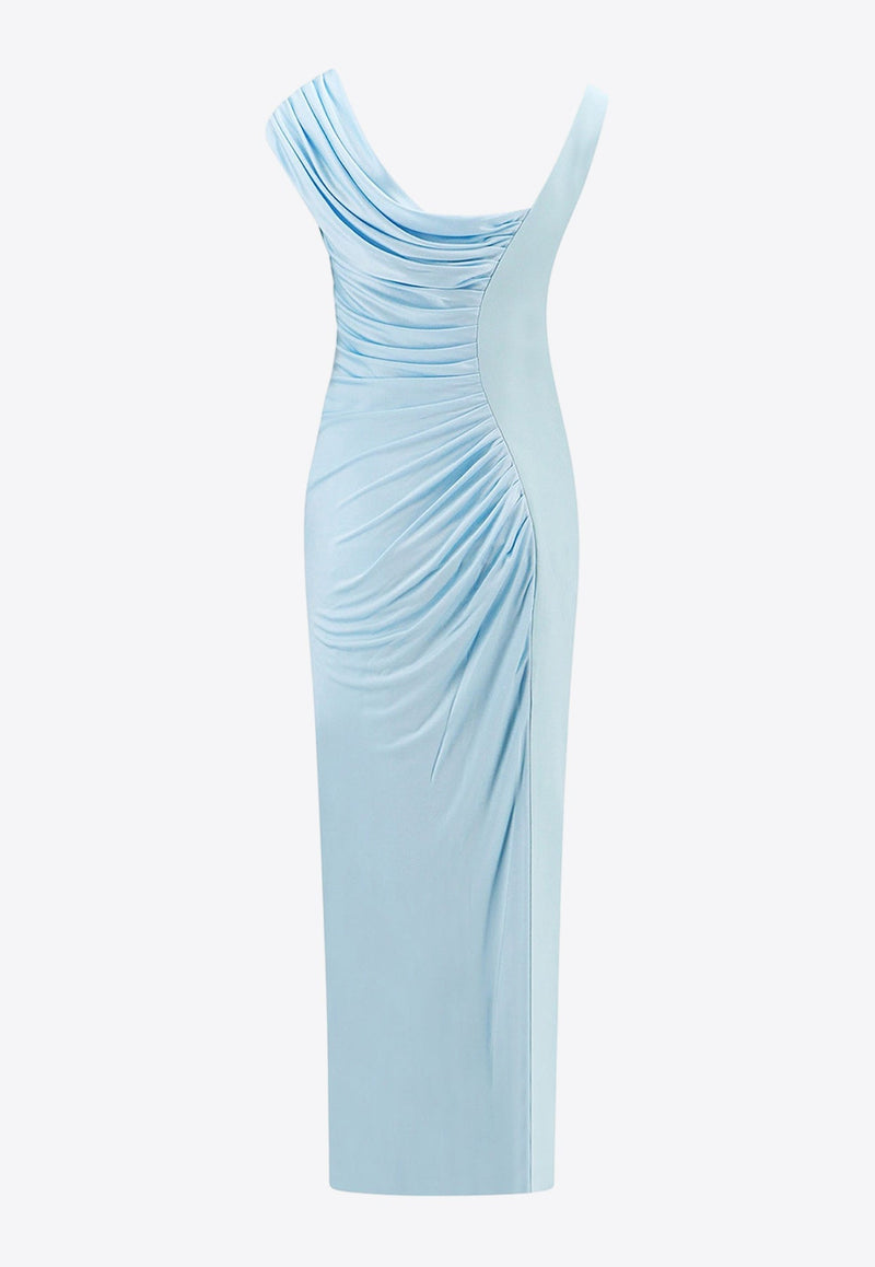 Medusa Draped Maxi Dress