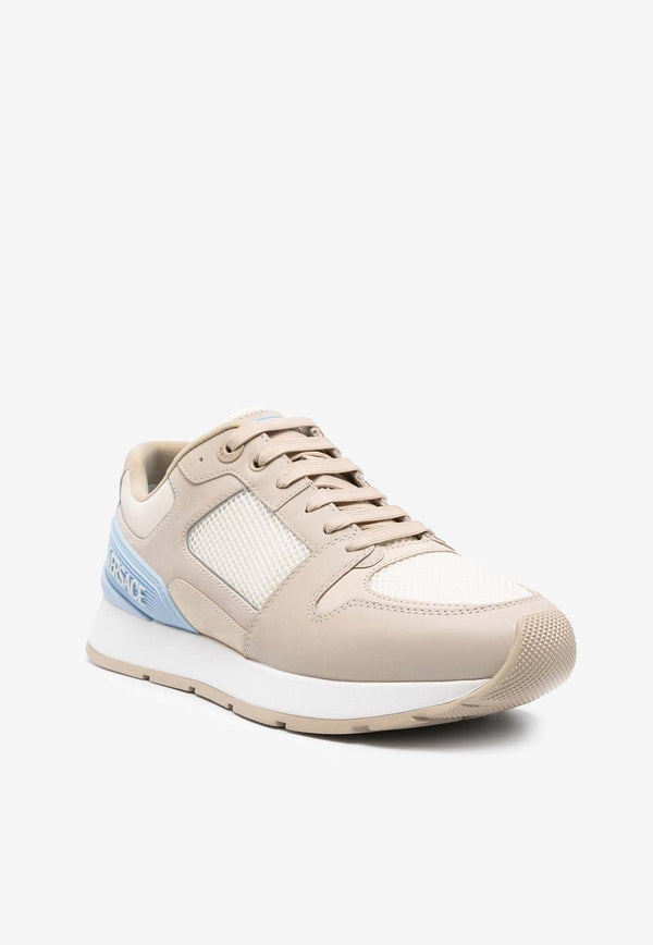 Paneled Low-Top Sneakers