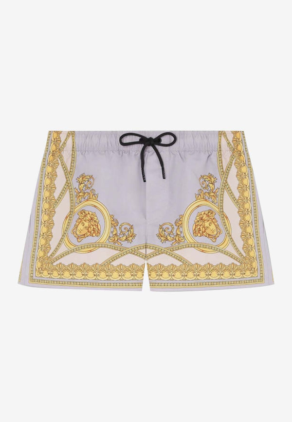 La Coupe Des Dieux Print Swim Shorts