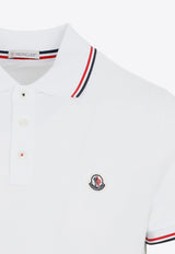 Logo Embroidered Polo T-shirt