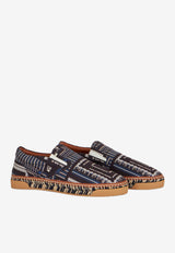 Bandana-Print Espadrilles