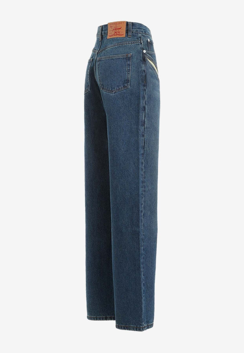 Evergreen Cut-Out Jeans