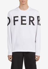 Logo-Printed Long-Sleeved T-shirt