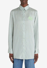 Logo Striped Shirt