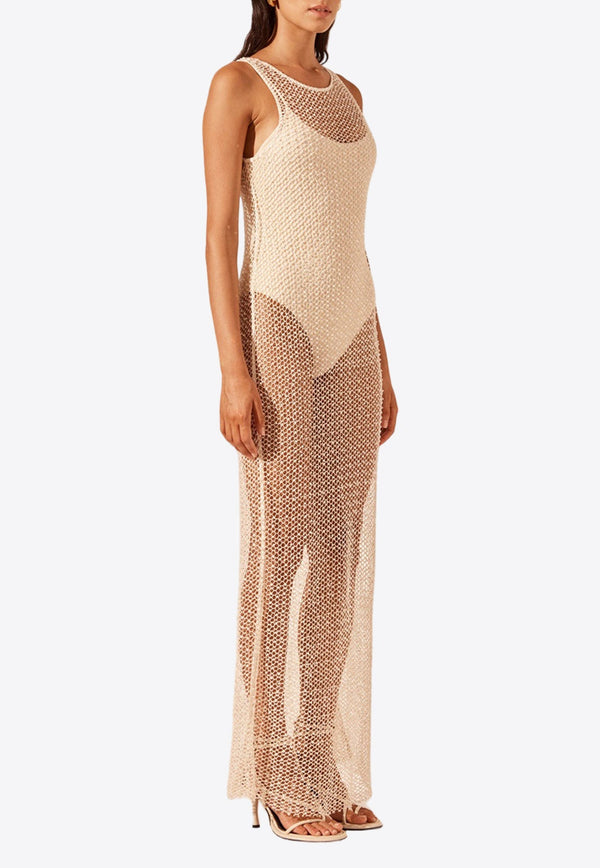 Kiara Mesh Maxi Dress