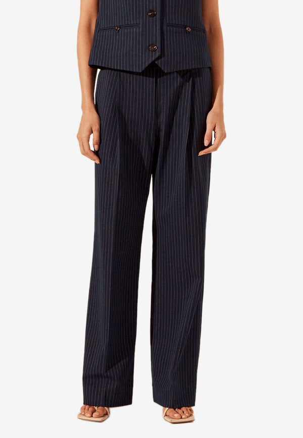 Hayden Pinstriped Tailored Pants