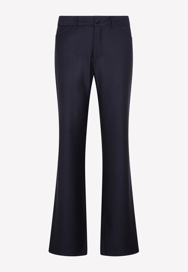 Bootcut Wool Pants