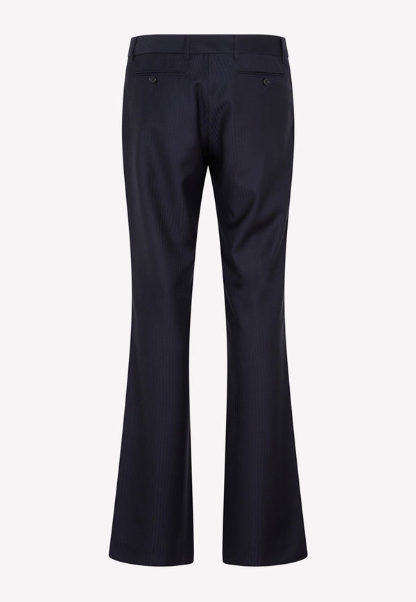 Bootcut Wool Pants