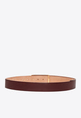 Jumbo Frame Calf Leather Belt