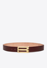 Jumbo Frame Calf Leather Belt