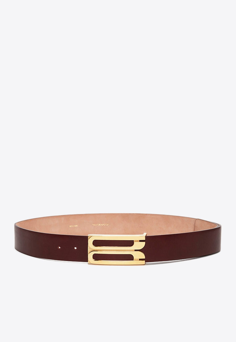 Jumbo Frame Calf Leather Belt