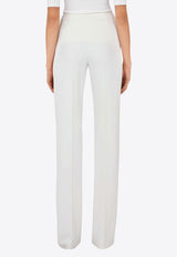 Classic Wool Straight-Leg Pants