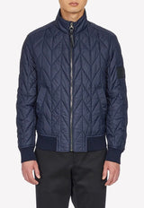 Quilted Bomber Jacket