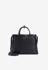 Medium Leather Top Handle Bag