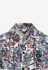 Graphic Print Short-Sleeved Shirt