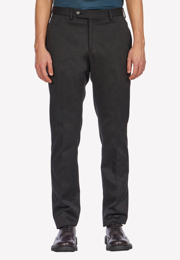 Classic Straight-Leg Chino Pants