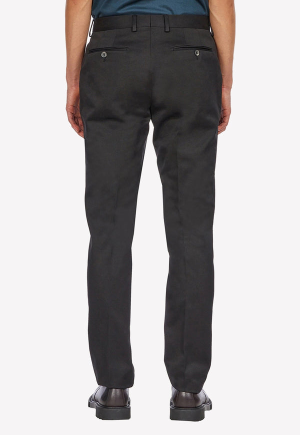 Classic Straight-Leg Chino Pants