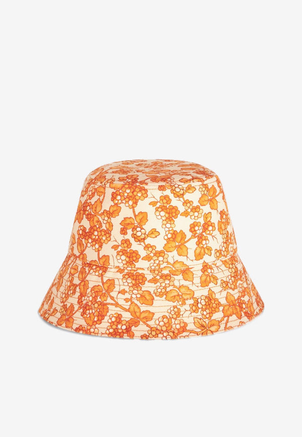 Berry Print Bucket Hat