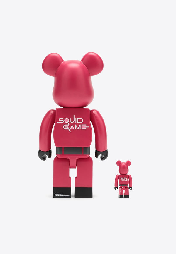 Bearbrick 100%+400% Squid Game Guard Triangle