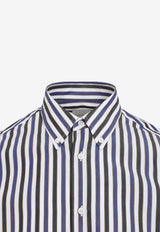 Striped Long-Sleeved Shirt