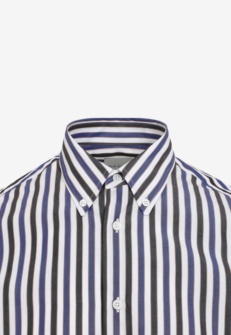 Striped Long-Sleeved Shirt