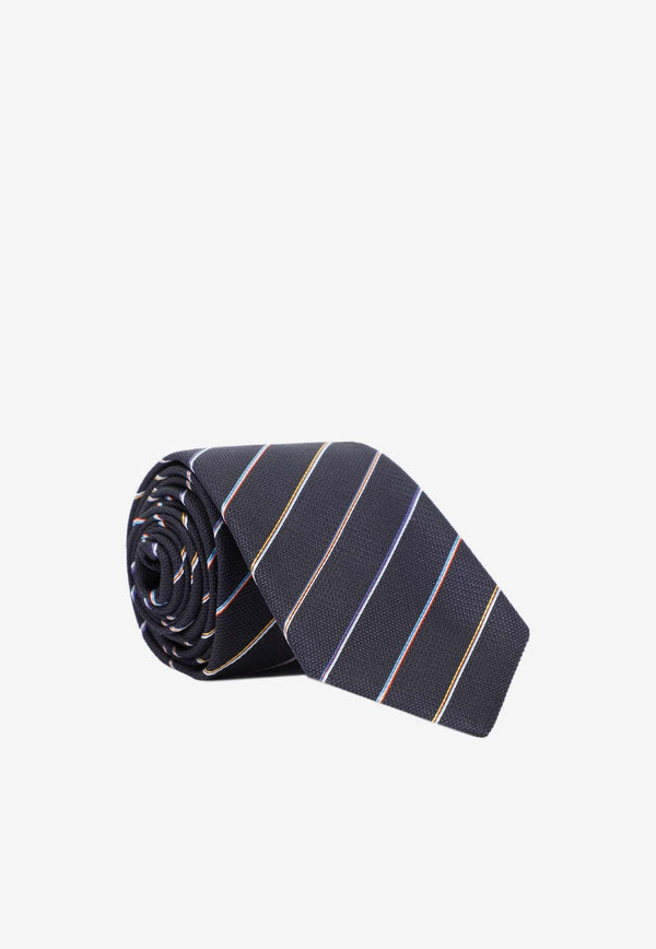 Striped Silk Tie