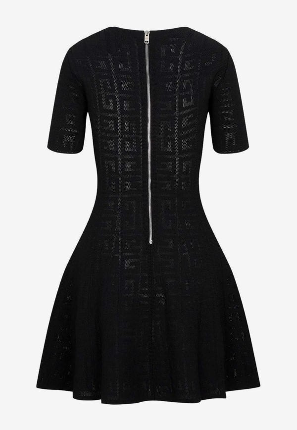 4G Jacquard Mini Dress