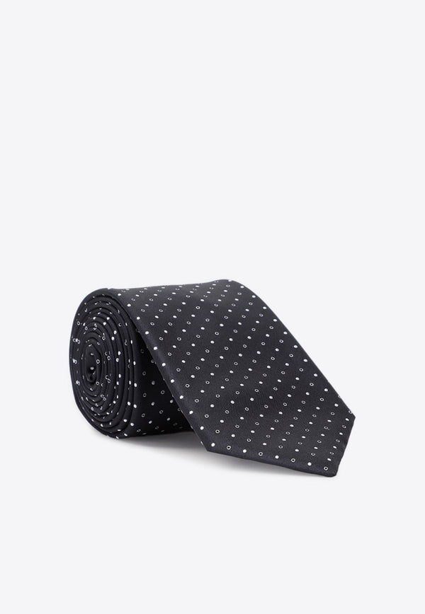 Logo Silk Twill Tie