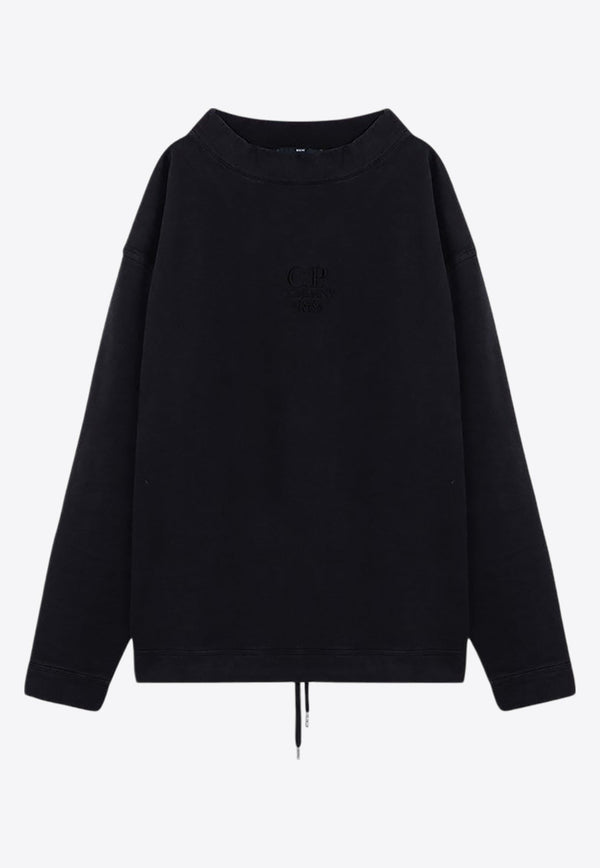 Embroidered Logo Crewneck Sweater