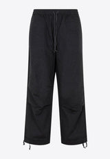 Straight-Leg Parachute Pants