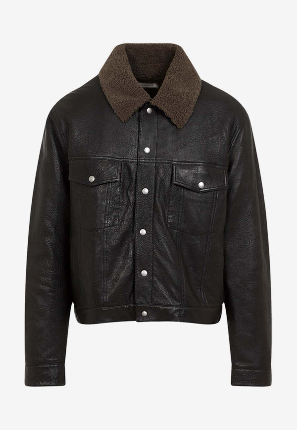 Shearling Leather Jacket