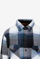 Checked Wool Overshirt