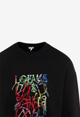 Anagram Embroidered Sweatshirt