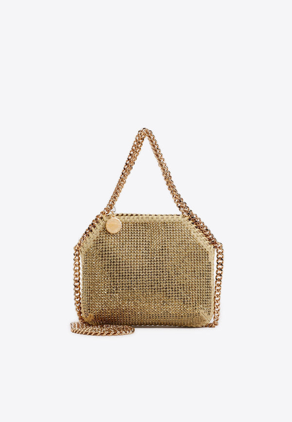 Mini Falabella Chain Crystal-Embellished Shoulder Bag