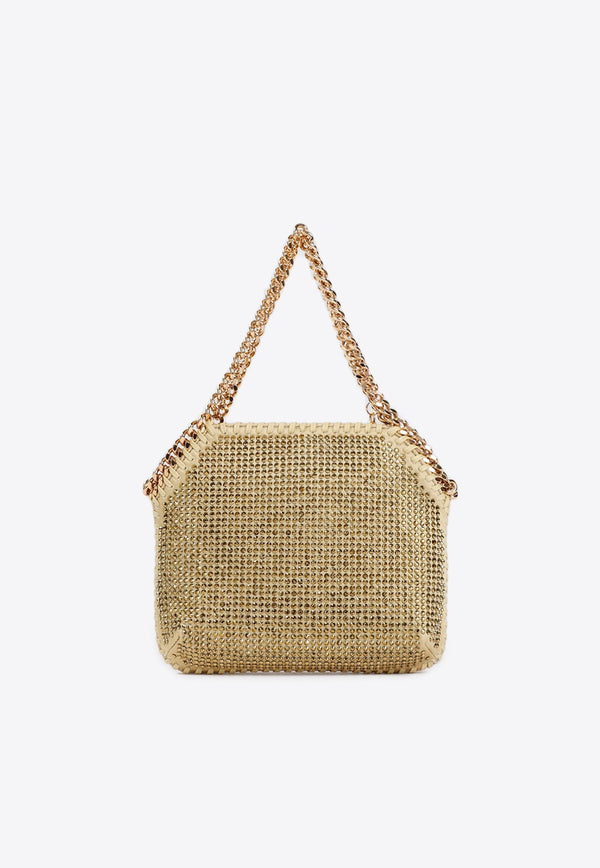 Mini Falabella Chain Crystal-Embellished Shoulder Bag