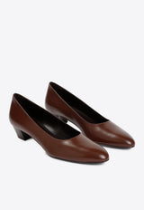 Luisa 35 Leather Pumps