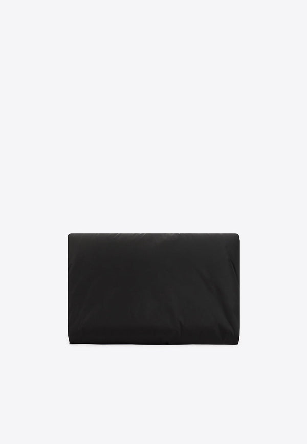 Logo-Plaque Padded Envelope Pouch