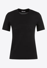 Crystal Logo Short-Sleeved T-shirt