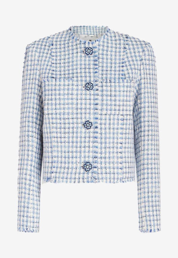 Checked Bouclé Jacket