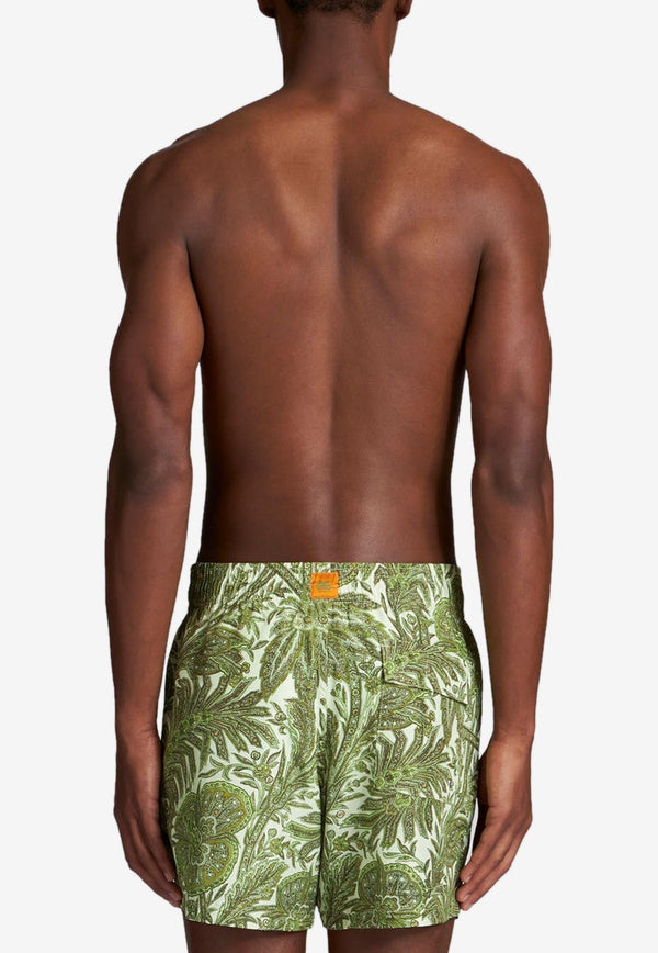 Floral Print Swim Shorts